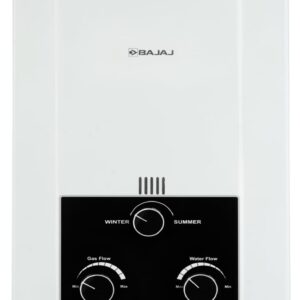Bajaj Majesty Duetto Eco 5 Ltr Lpg Gas Water Heater | Oxygen Depletion Sensor |Wall Mount| 2 Years Product Warranty | Child Safety Lock | White (5 Ltr)