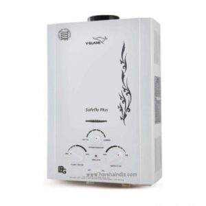 V-Guard Safeflo Prime 6Lit LPG Gas Geyser | Non storage water heater | 6Ltr Capacity | 2 Yr Warranty | (Wall Mounting) |(White)